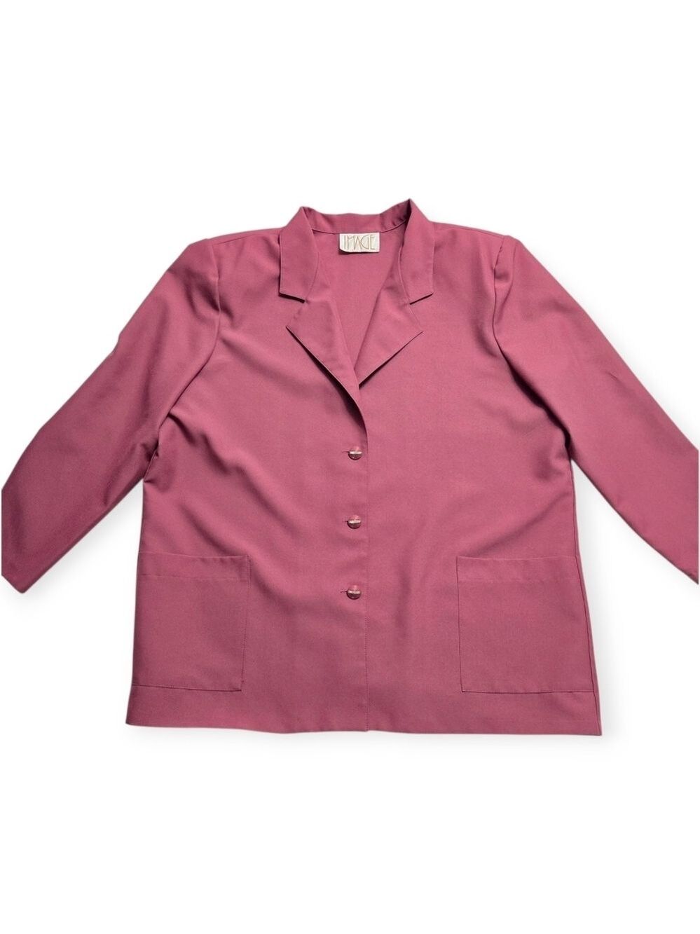 Image Vintage 80s Longline Blazer Jacket 22W